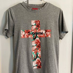 Supreme Rose Cross Shirt